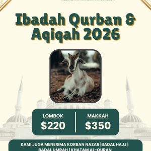 Ibadah Qurban & Aqiqah 2026 - Kambing (LOMBOK)