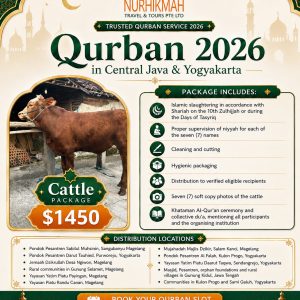 Ibadah Qurban & Aqiqah 2026 Central Java & Yogyakarta [cattle]