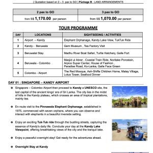 Alternative view of 5 Days 4 Nights Sri Lanka Hill & Coastal (Package B) [valid 31st Oct 2026]