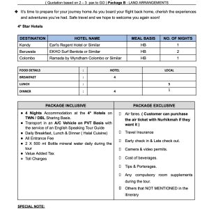 5 Days 4 Nights Sri Lanka Hill & Coastal (Package B) [valid 31st Oct 2026] - Image 5