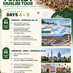 10 Days 8 Nights Turkey Muslim Tour [23 Nov - 02 Dec 2026] - Image 3