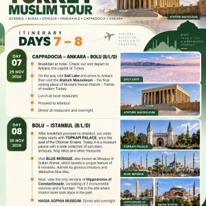 10 Days 8 Nights Turkey Muslim Tour [23 Nov - 02 Dec 2026] - Image 5
