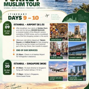 10 Days 8 Nights Turkey Muslim Tour [23 Nov - 02 Dec 2026] - Image 6