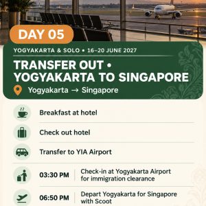5 Days 4 Nights Yogjakarta Solo [16 jun - 20 Jun 2027] - Image 6