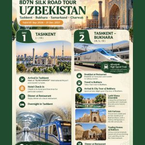 Alternative view of 8 Days 7 Nights Silk Road Tour, Uzbekistan [valid 01 Sep 2026 - 31 Dec 2027]