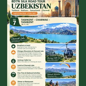 8 Days 7 Nights Silk Road Tour, Uzbekistan [valid 01 Sep 2026 - 31 Dec 2027] - Image 6