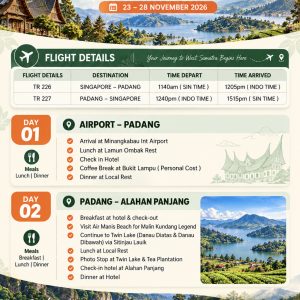 Alternative view of 6 Days 5 Nights Explore Alahan Panjang, Bukit Tinggi, Padang [23 Nov - 28Nov 2026]
