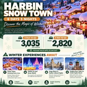 6 Days 5 Nights Harbin Snow Town [valid till 03 Jan 2027]